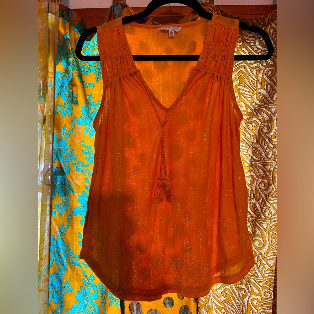 Lucky brand tank size small s